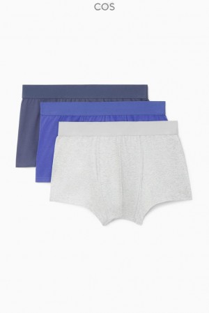 Black COS 3-Pack Jersey Boxer Briefs Underwear | 179460-PKA