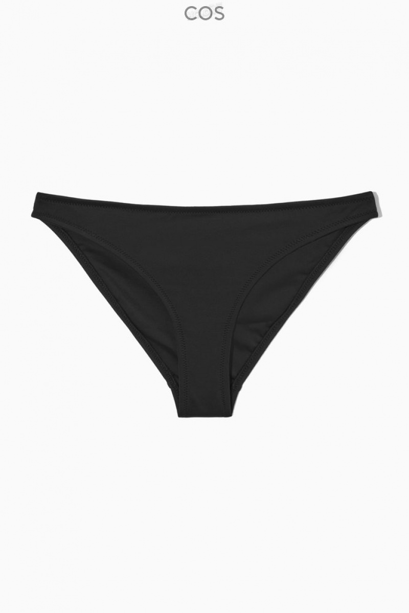 Black COS Classic Bikini Briefs Swimwear | 180659-HAR