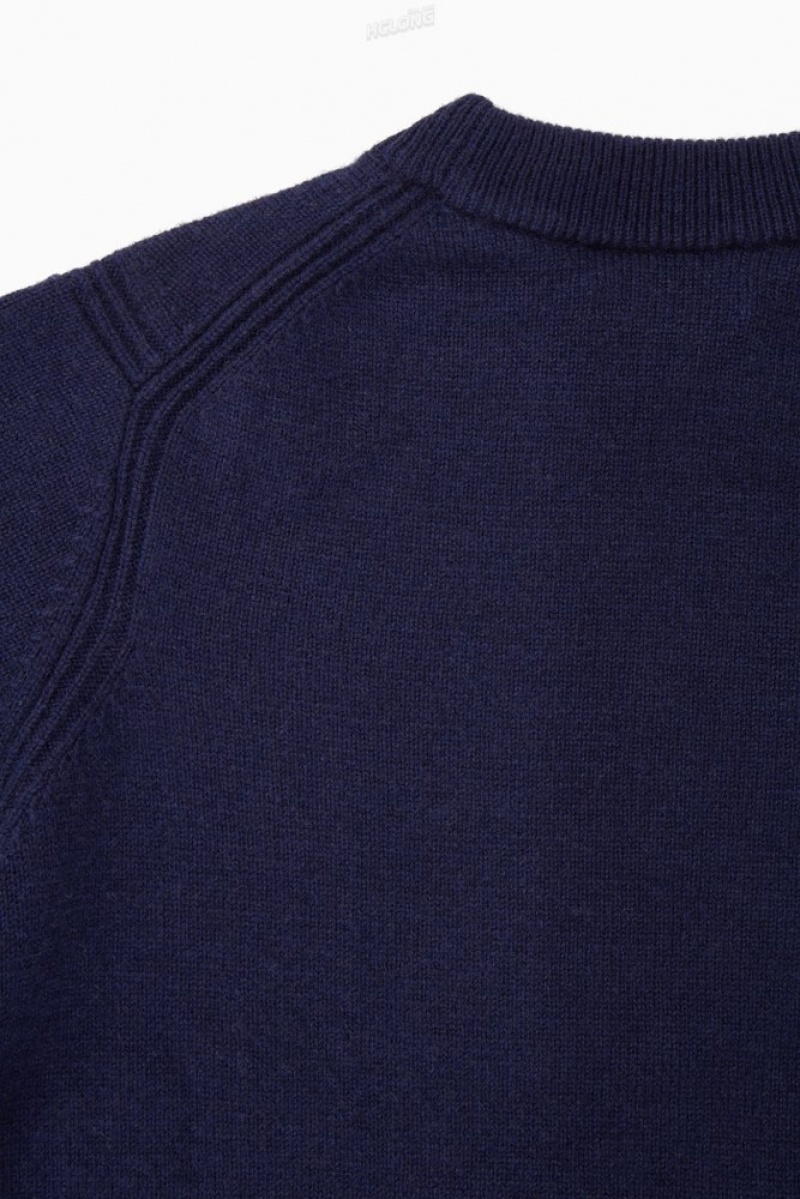 Black COS Pure Cashmere Jumper Knitwear & Cardigans | 875341-XKZ