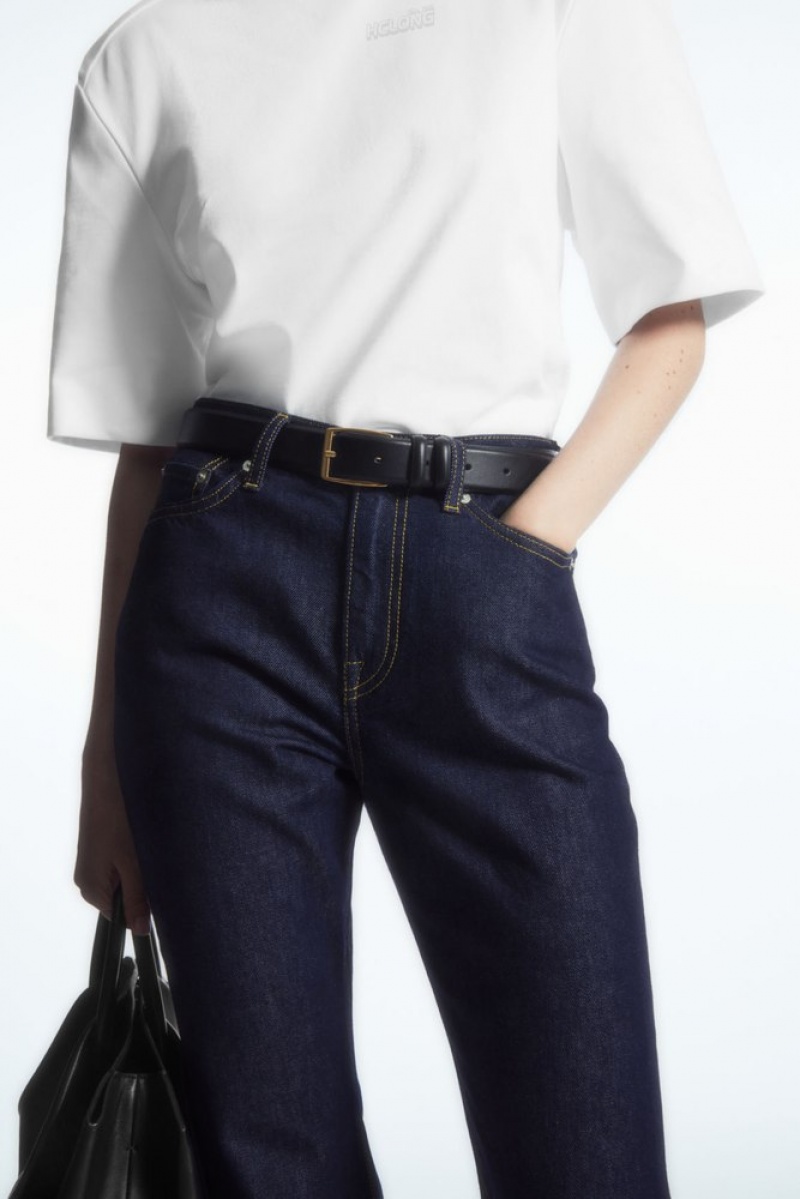 Dark Blue COS Spire Jeans - Bootcut Jeans | 238079-CRY