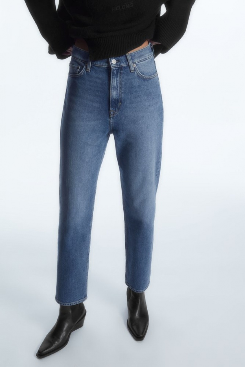 Dusty Blue COS Glide Jeans - Slim Jeans | 579248-SBA