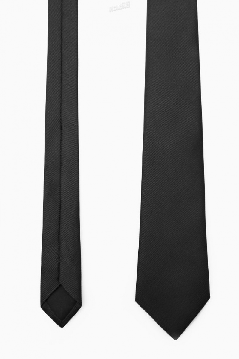 Grey COS Classic Tie Ties | 361907-FHJ