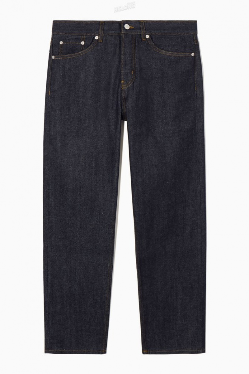 Indigo COS Rider Jeans - Wide Jeans | 259867-YAV