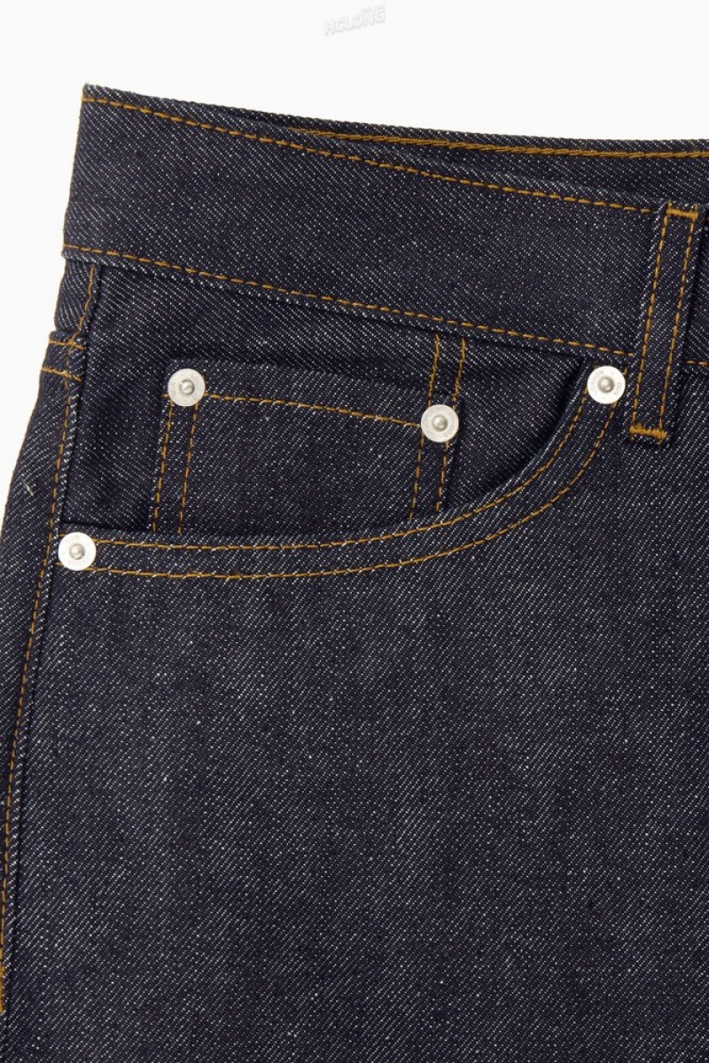 Indigo COS Rider Jeans - Wide Jeans | 259867-YAV