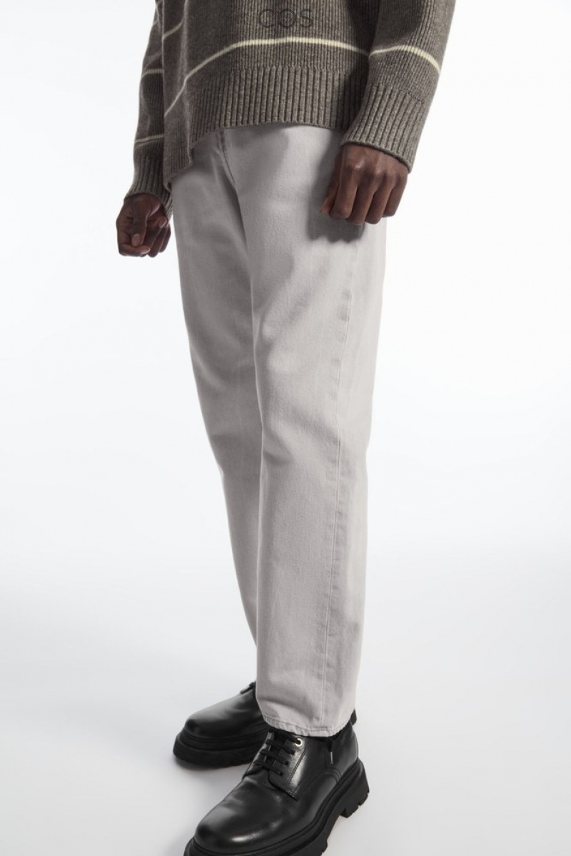 Light Blue COS Signature Jeans - Straight Trousers | 185742-AEF