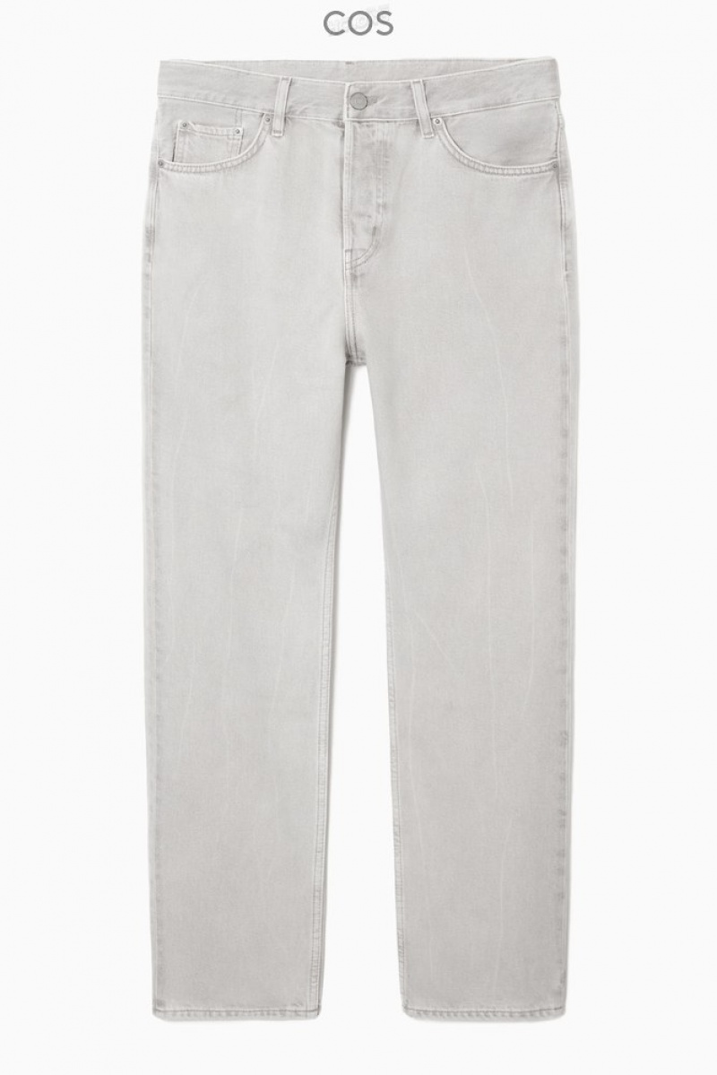 Light Blue COS Signature Jeans - Straight Trousers | 185742-AEF