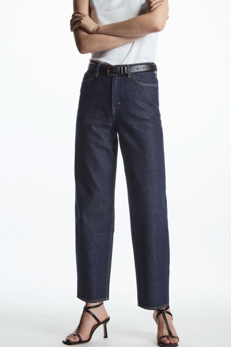 Medium Blue COS Arch Jeans - Tapered Jeans | 617298-ETH