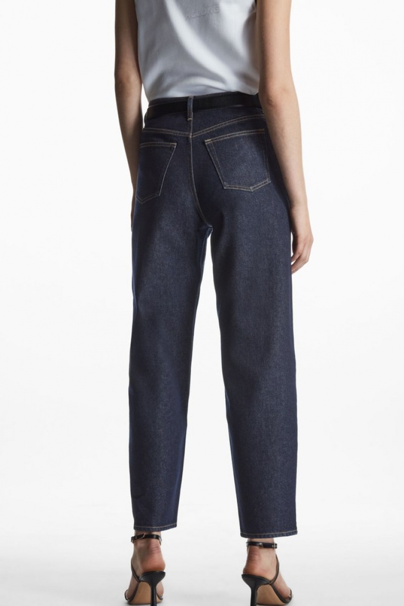 Medium Blue COS Arch Jeans - Tapered Jeans | 617298-ETH