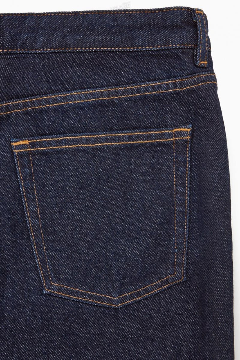 Medium Blue COS Arch Jeans - Tapered Jeans | 617298-ETH