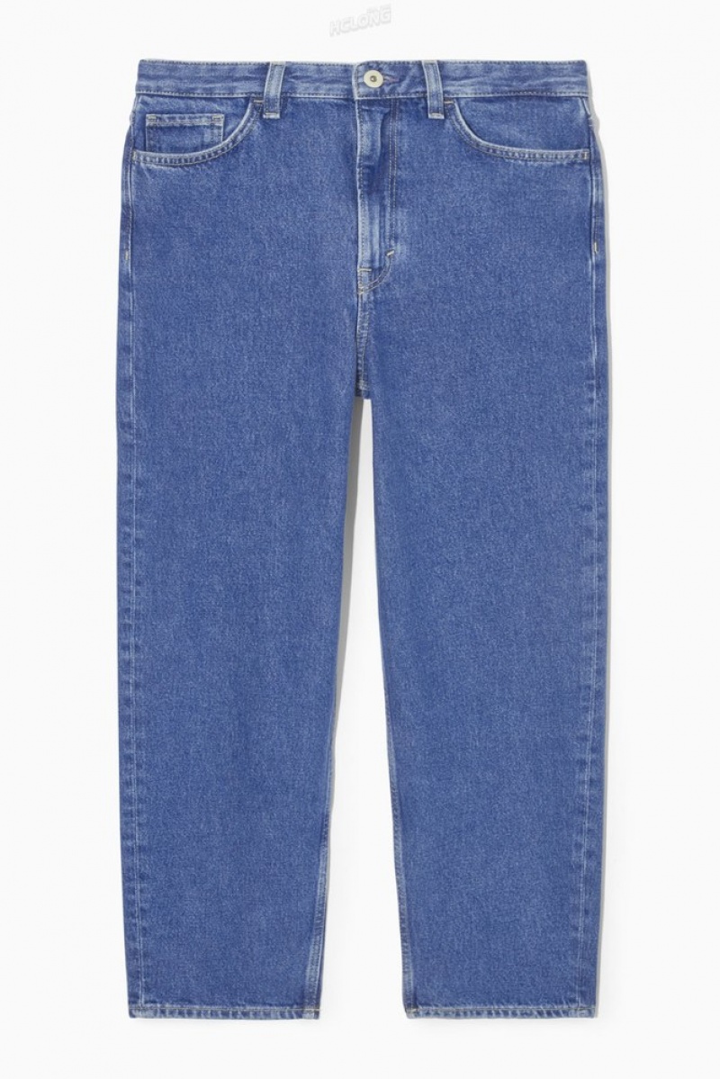 Medium Blue COS Arch Jeans - Tapered Jeans | 921046-DNL