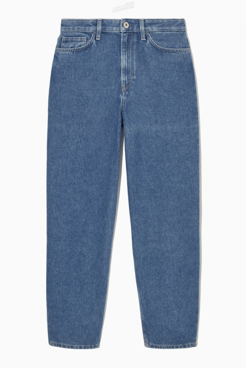 Medium Blue COS Arch Jeans - Tapered Jeans | 798435-NQV