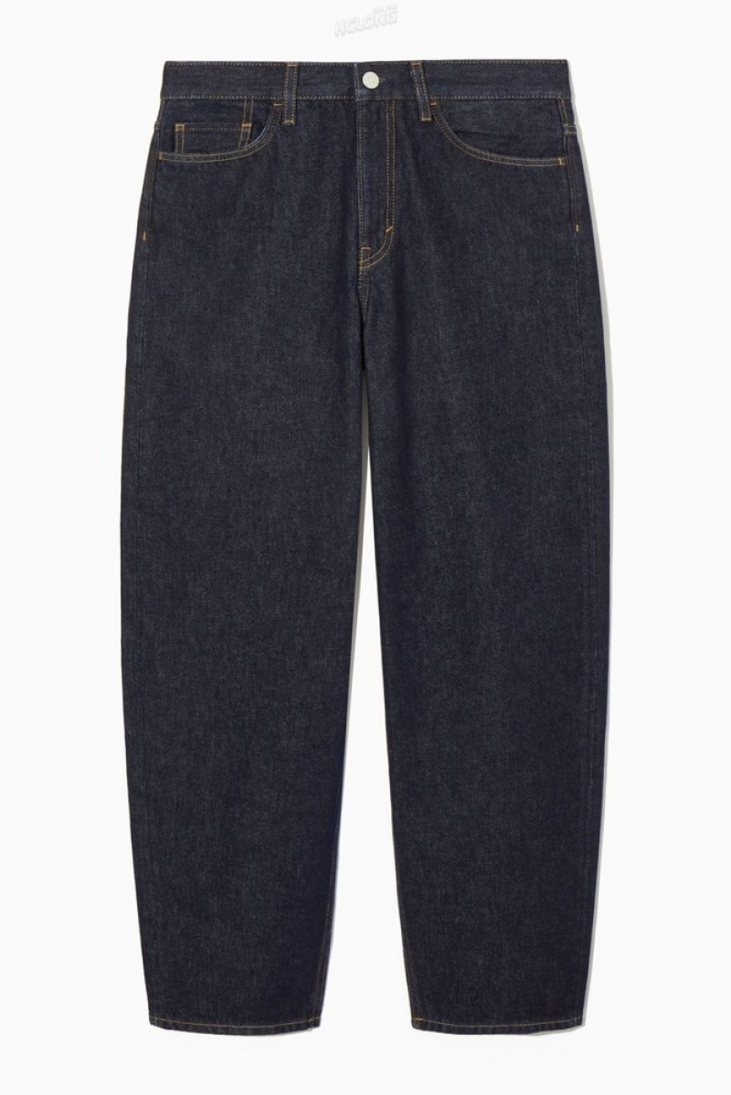 Medium Blue COS Arch Jeans - Tapered Trousers | 072461-TPV