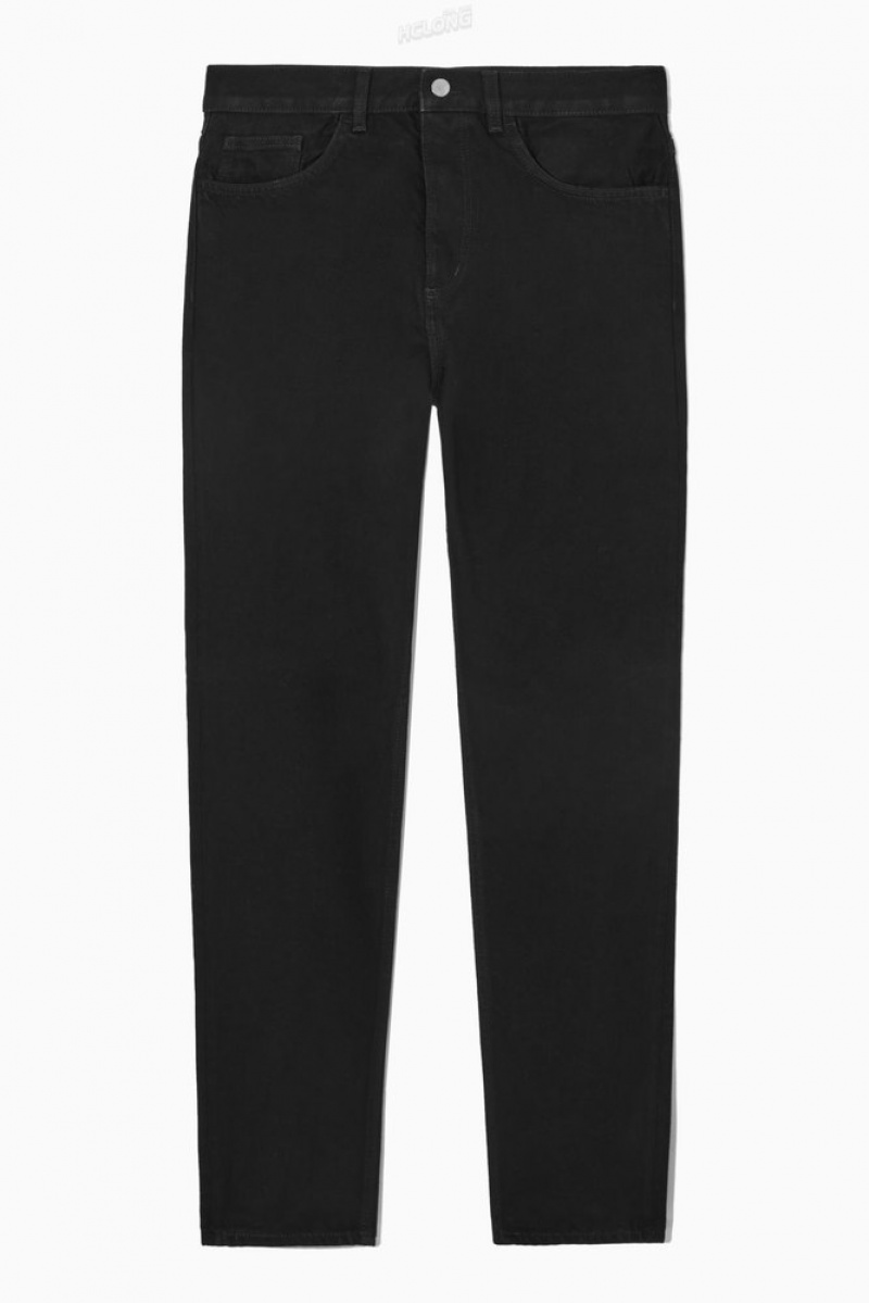 Mid-Blue COS Pillar Jeans - Tapered Trousers | 079235-OZE