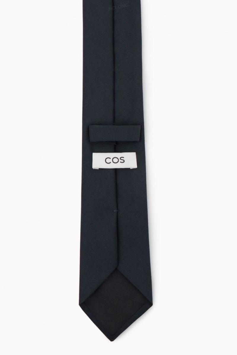 Navy COS Classic Tie Ties | 468059-WQL