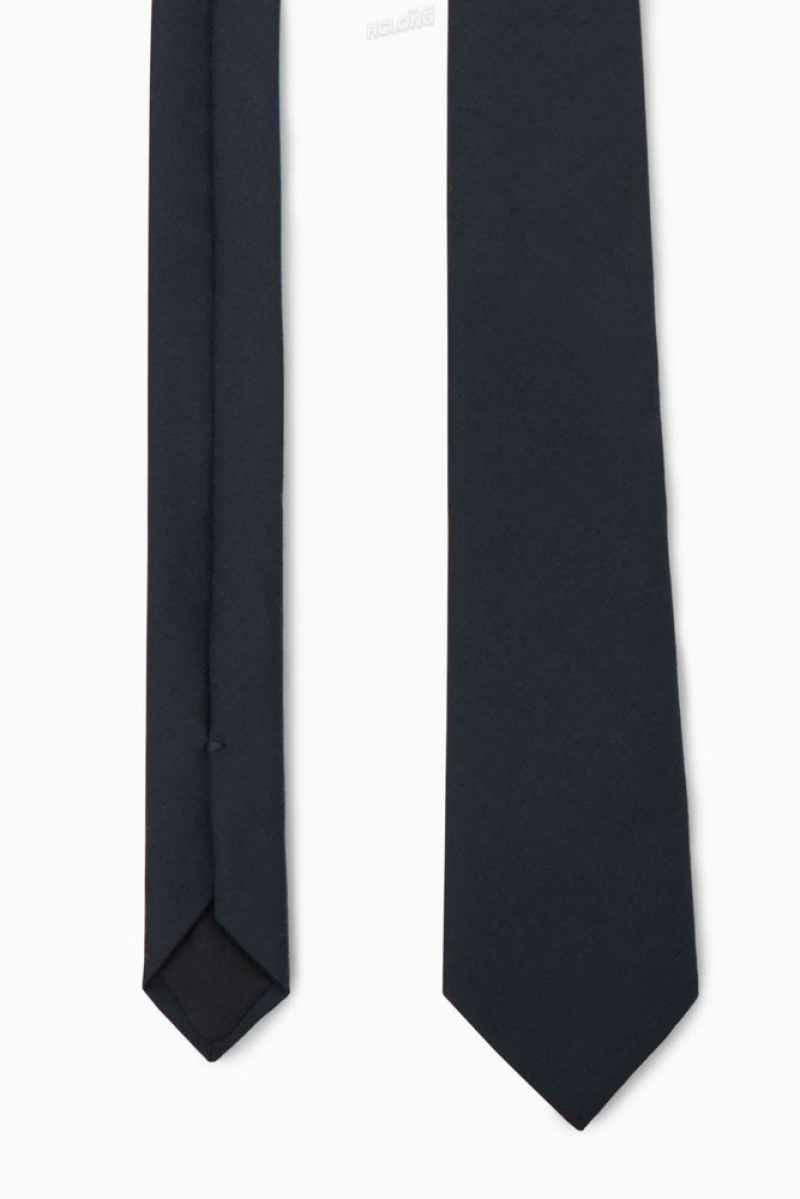 Navy COS Classic Tie Ties | 468059-WQL