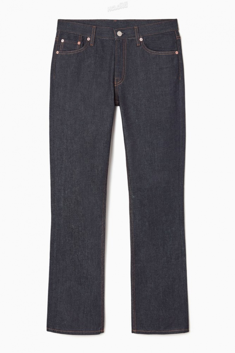 Raw Indigo COS Pipe Jeans - Bootcut Jeans | 248360-EXY