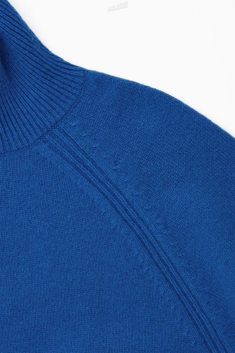 Undyed / Natural COS Pure Cashmere Turtleneck Sweater Sweaters & Cardigans | 159208-ODG