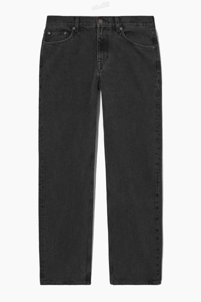 Washed Black COS Amp Jeans - Straight Jeans | 768153-QXU