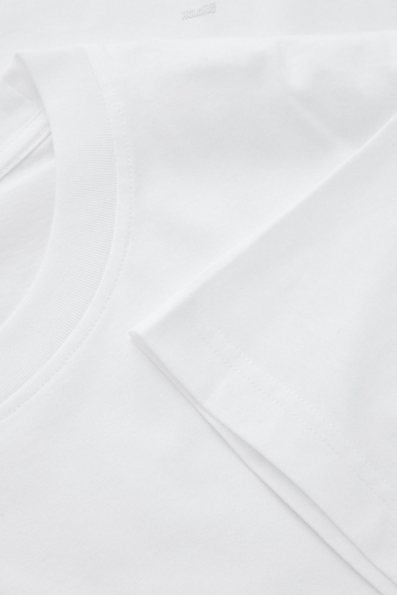 White COS The Super Slouch T-Shirt T-shirts | 537196-UOC